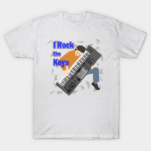 I Rock The Keys T-Shirt by djmrice